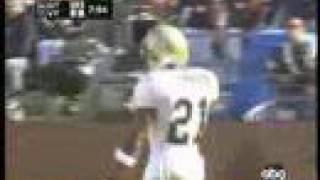 Reggie Ball to Calvin Johnson for a touchdown against VPI