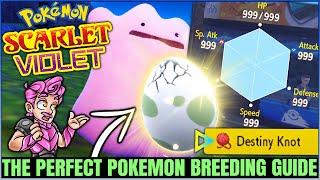 How to Get PERFECT Pokemon Fast & Easy - Full Breeding Guide - IVs Natures - Pokemon Scarlet Violet