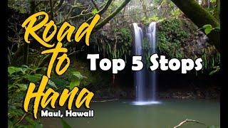 Road To Hana Top 5 MUST STOPS