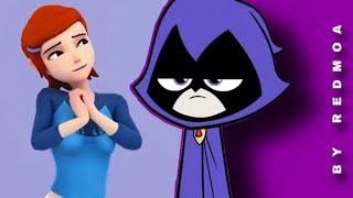 Gwen & Raven Animation 3 by. Redmoa