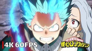 Deku vs Overhaul - Full Fight  My Hero Academia Season 4 Episode 13  4K 60FPS  English Sub