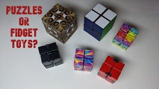 030 Geobender Yoshimoto and Infinity Cubes Puzzles or fidget toys?