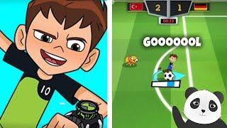 Panda Toon Kupası Futbol Oyunu Oynuyor Ben 10 - Toon Cup 2018