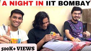 A Night In My Life at IIT BOMBAY ️  Vlog  Campus Tour  Student