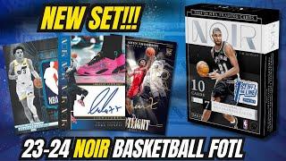 HOT BOX  2023-24 Panini Noir Basketball FOTL Hobby Box Review