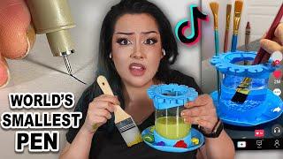 I Tested Tiktoks Most VIRAL Art Supplies...