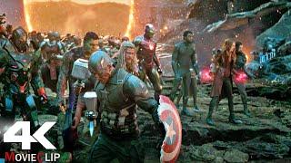 Avengers Assemble Scene In Hindi - Avengers Endgame Movie CLIP 4K HD