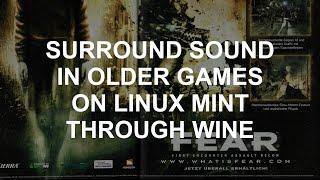 Cross-compiling DSOAL to enable surround in older games under Wine on Linux
