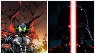Spawn and Darth vader Bring me to life amv