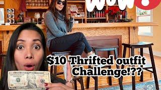 $10 Outfit challenge at Goodwill thriftstore