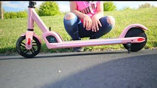 PINK MACWHEEL KIDS SCOOTER UNBOXING WITH EMMA