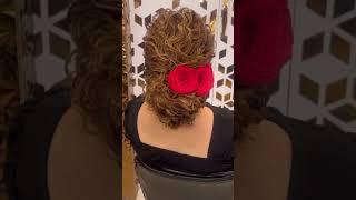 Bridle hairstyle for ladies  Beautiful hairstyles  #hair #bridlehairstyle #bridlelook #shorts