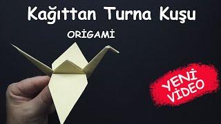 Origami Turna Kuşu Nasıl Yapılır?