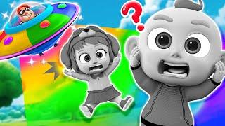 Oh No Who Took The Color Away ?  Smart Baby vs Thief  NEW Funny Nursery Rhymes