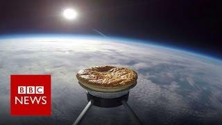 Space pie soars above Earths crust - BBC News