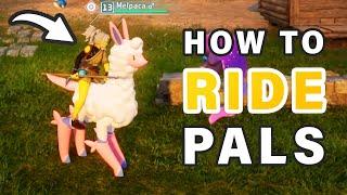 How to get a Mount Pal to Ride ► Palworld