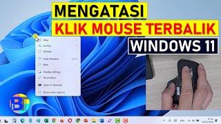 Cara Mengatasi Klik Mouse Terbalik di Laptop Windows 11