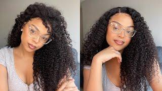 What Lace ? Natural Curly Hair Wig Install