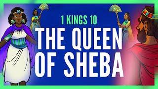 The Queen of Sheba 1 Kings 10 Bible Story for Kids  Sharefaithkids.com