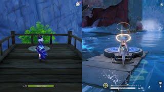 Genshin Impact vs Wuthering Waves Gameplay Comparison 2