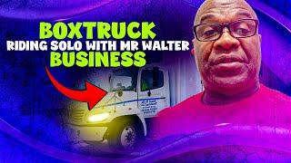 Riding Solo With Mr Walter  the Boxtruck Couple