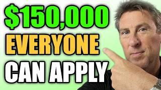 $150000 in FREE MONEY 4 Grants EVERYONE Can Apply For Not Loans