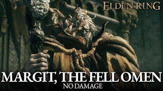 Margit the Fell Omen Boss Fight No Damage Elden Ring