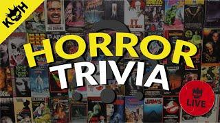 Horror Trivia   INTERACTIVE TRIVIA  EASY TO PLAY - March 20th 2024