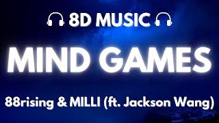 88rising & MILLI - Mind Games feat. Jackson Wang  8D Audio 