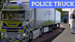 ‍️ POLICE TRUCK in Calais-Duisburg  Police Patrol