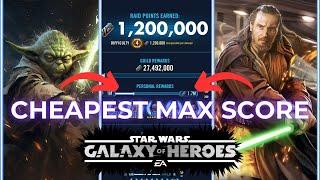 The CHEAPEST Naboo Raid Team and How to Max it in SWGOH