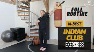14 Indian Club Exercises for a Full Routine