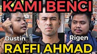 KITA BENCI RAFFI AHMAD DUSTIN X RIGEN ZERO LOGIC