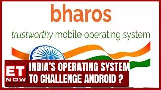 BHAROS Indias 1st Indigeneous Operating System Explained  Bharos Vs Android  ET Now