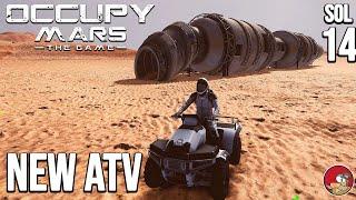 Testing new ATV in Occupy Mars The game - ep 14