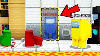 ¡EL MEJOR ESCONDITE del IMPOSTOR DE AMONG US en MINECRAFT   AMONG US en MINECRAFT