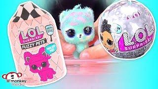 LOL Surprise Dolls & Pets  Fuzzy Pets and Bling Doll Series and More