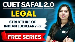 Structure of Indian Judiciary - 2  CUET 2024  Safal 2.O