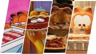 Garfields lasagna Evolution in Movies & TV Shows 1982-2024