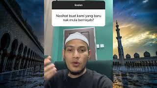 Nasihat buat wanita yang ingin berniqab? - Ustaz Adnin