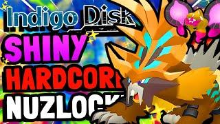 I Beat a Shiny Only Hardcore Nuzlocke of the Indigo Disk  Pokemon Violet Indigo Disk DLC