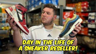 24 HOURS OF A FULL-TIME SNEAKER RESELLER IN THE UK...