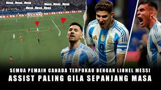 LIHATLAH  Aksi Mustahil Messi Menipu Bek Terbaik Eropa  Highlight Pertandingan Argentina 