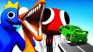 RAINBOW FRIENDS vs FASTEST CARS