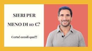 SIERI PER MENO DI 10€? Certo eccoli qua