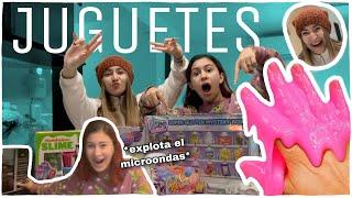 PROBANDO JUGUETES DE ESTADOS UNIDOS *hicimos explotar el microondas*  Hermanas JM