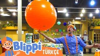 Blippi Kapalı Oyun Parkını Ziyaret Ediyor  Blippi Türkçe - Çocuklar için eğitici videolar  Türkçe