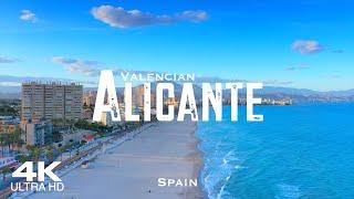 ALICANTE 2024   Valencia Drone Aerial 4K Drones  Spain España