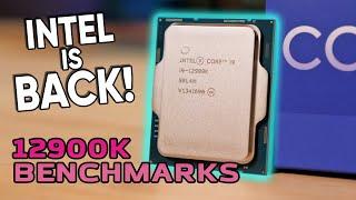 Intel is BACK… 12900K Review and Benchmarks vs 5950X 5900X 10900K & 11900K