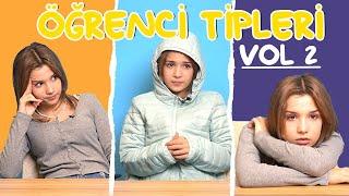 ÖĞRENCİ TİPLERİ VOL 2 - Hep Üşüyen Öğrenci Ortalığı Karıştıran Öğrenci  Ecrin Su Çoban